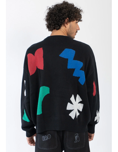 KAOTIKO BLACK BREEZE SWEATER -...