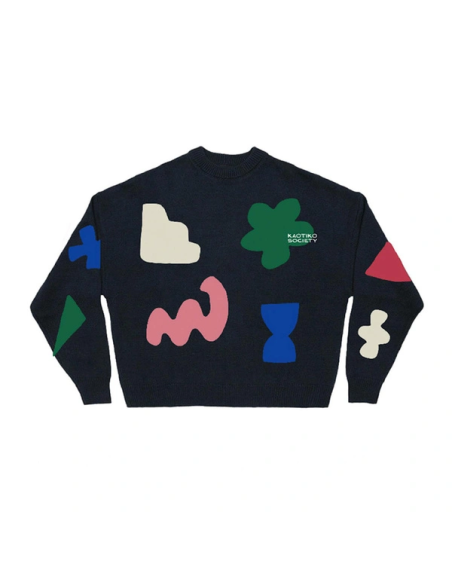 KAOTIKO BLACK BREEZE SWEATER - AT002-01-1910