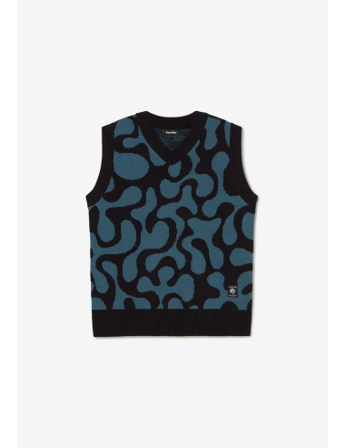 KAOTIKO BAD ROMANCE JACQUARD VEST -...