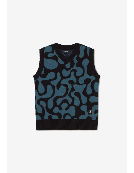 KAOTIKO BAD ROMANCE JACQUARD VEST - AT010-01-1910