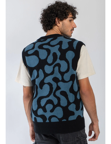 KAOTIKO BAD ROMANCE JACQUARD VEST - AT010-01-1910