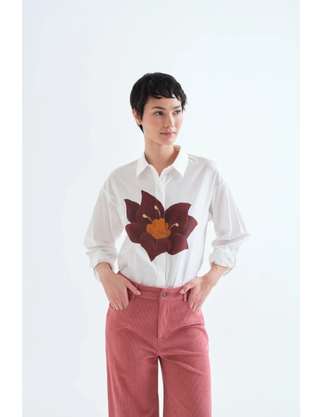 Compania Fantastica Rivera Flower Shirt - 63C/11046