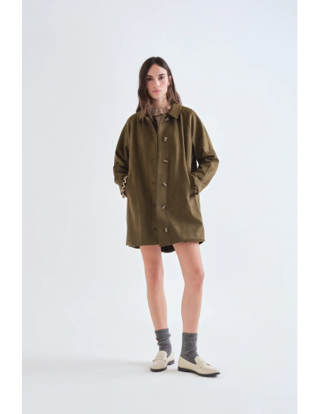 Compania Fantastica Green Coat - 63C/11043