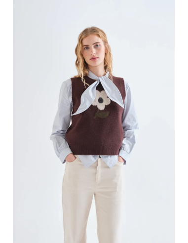 Compania Fantastica Big Flower Vest -...