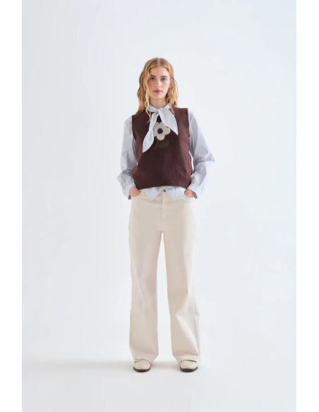 Compania Fantastica Big Flower Vest - 63c/10236