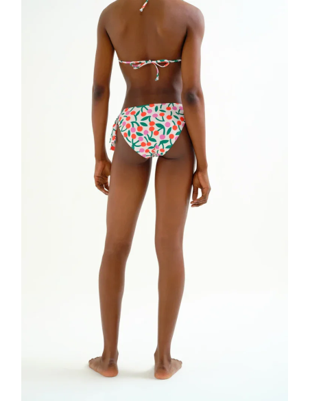 Compania Fantastica Cherry Printed Bow Bikini Bottom - 62C/13921