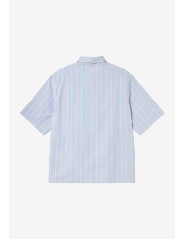 Kaotiko Lost Point Blue Striped Shirt...
