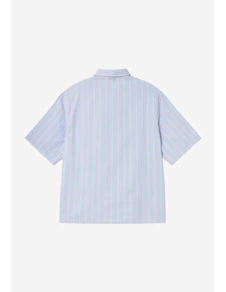 Kaotiko Lost Point Blue Striped Shirt - AS013-01-1900