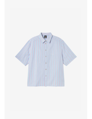 Kaotiko Lost Point Blue Striped Shirt...