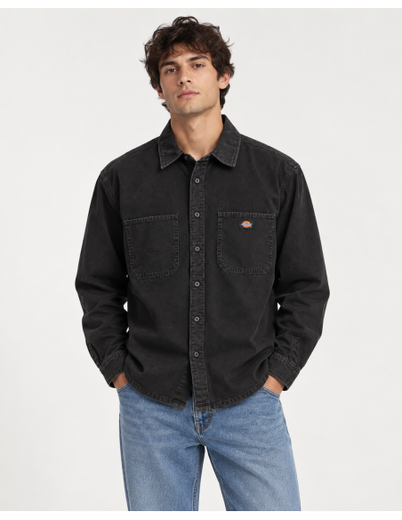 Dickies 247 Garment Dye Work Shirt M - DK0A8DUBBLK