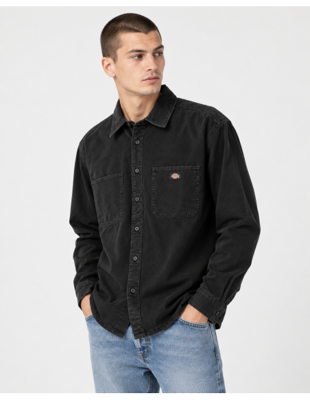 Dickies 247 Garment Dye Work Shirt M - DK0A8DUBBLK