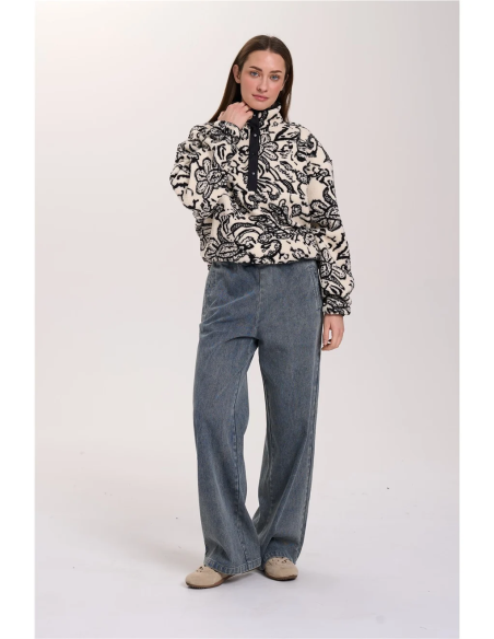 24 Colours Fleece with Print - 50870a