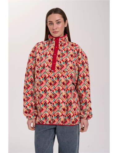 24 Colours Fleece with Print - 50870b