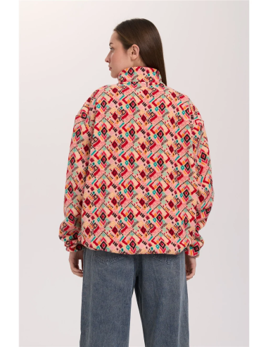 24 Colours Fleece with Print - 50870b