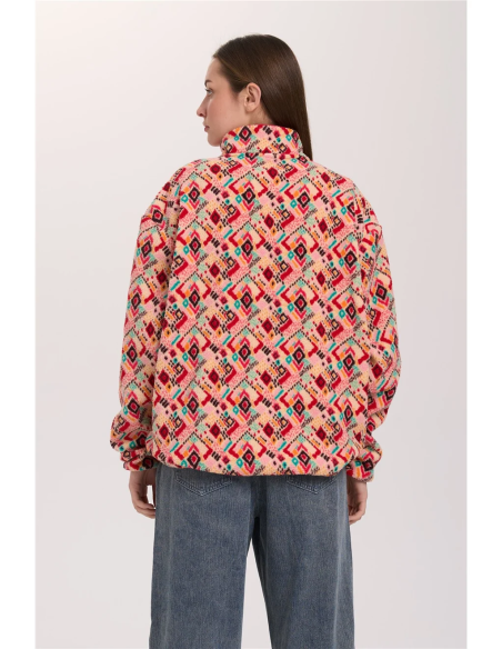 24 Colours Fleece with Print - 50870b
