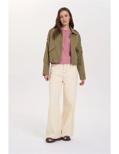 24 Colours Olive Jacket - 90537