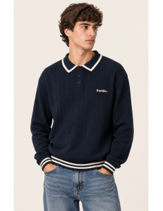 Kaotiko Sweater Polo Navy -...