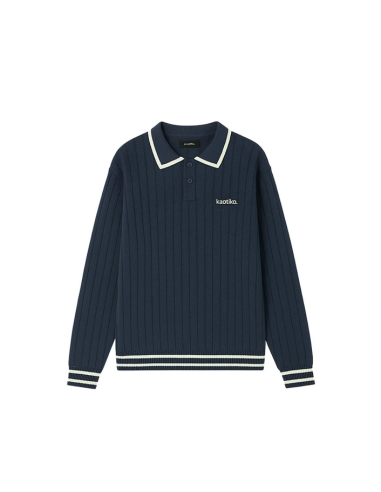 Kaotiko Sweater Polo Navy -...