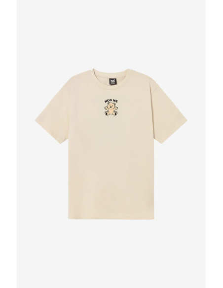 Kaotiko T-Shirt Regular Hug Station Organic Tobacco - AT064-01-G002
