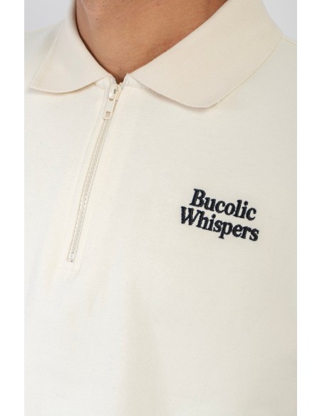 Kaotiko Crew Zipper Bucolic Whispers Ivory - AT030-01-G002
