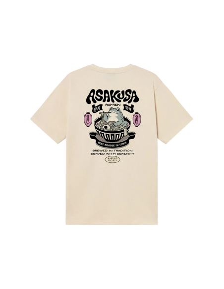 Kaotiko T-Shirt Regular Asakusa Ramen Frog Organic Tobacco - AT061-01-G002