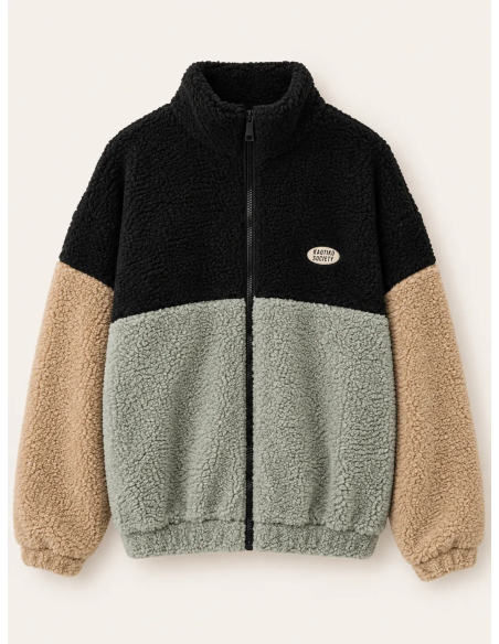 Kaotiko Color Block Fleece Jacket - AT013-01-W002