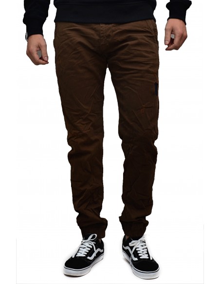 Τζιν Ανδρικό Back 2 Jeans Slim Fit B50 Καφέ