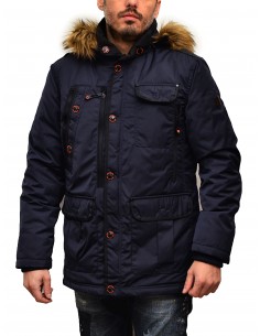 Emerson Μακρύ Μπουφάν χακί CT Olive MR1411 2