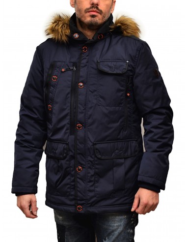 Inox Ανδρικό Μπουφάν Blue 16545