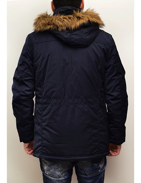 Inox Ανδρικό Μπουφάν Blue 16545