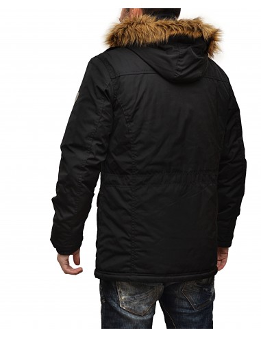 Inox Ανδρικό Μπουφάν Black 16545