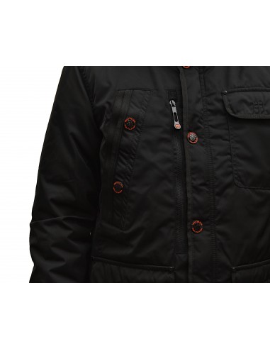 Inox Ανδρικό Μπουφάν Black 16545