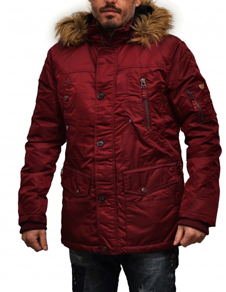 Emerson Μακρύ Μπουφάν χακί CT Olive MR1411