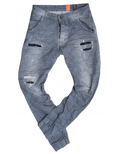 Τζιν Ανδρικό Back 2 Jeans Boyfriend Fit M56 Grey