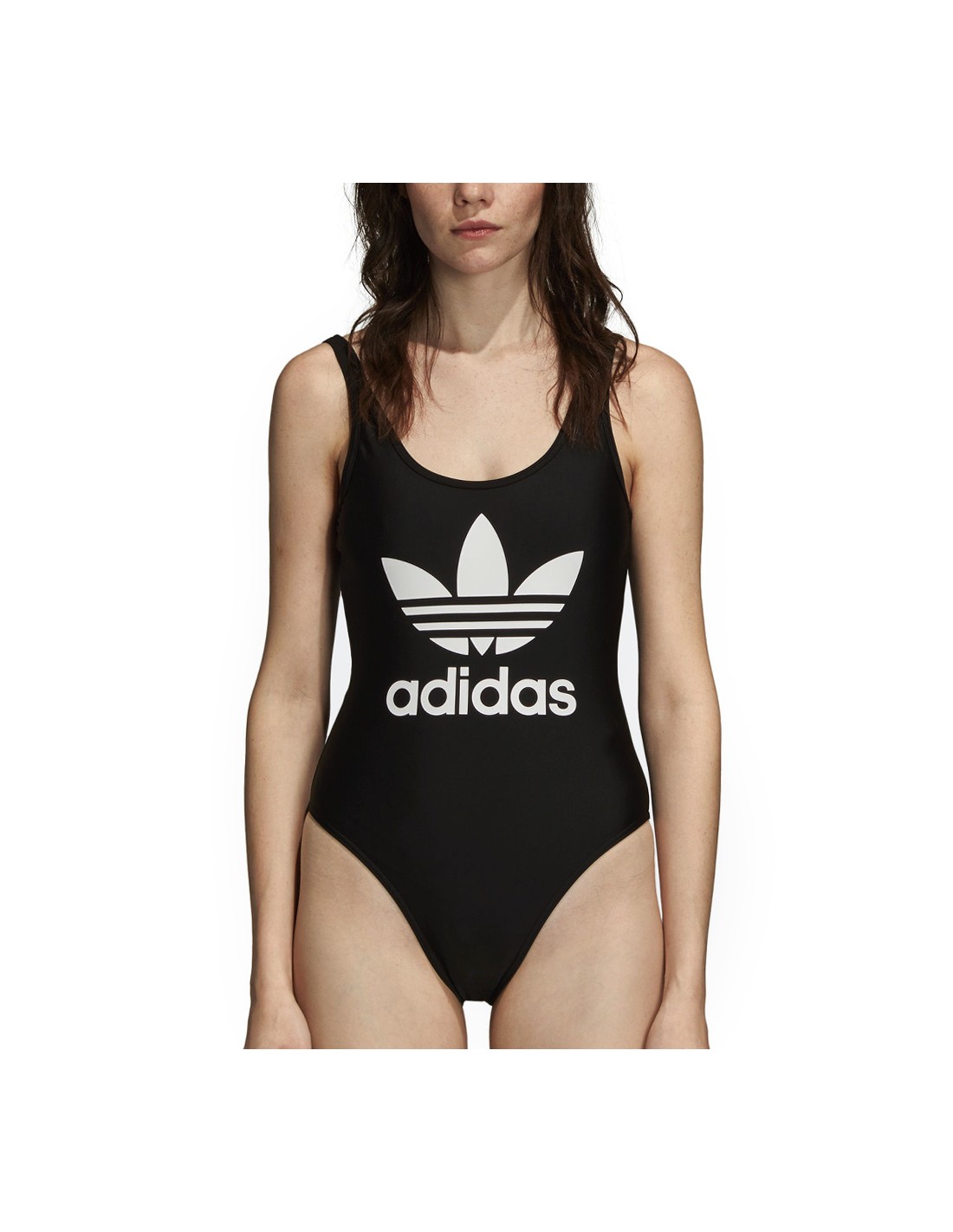 Adidas Originals Womens Trefoil swimsuit - Black