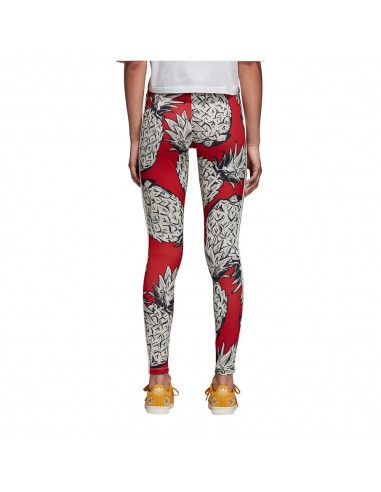 Adidas Originals Womens Linear Leggings Red AY8108