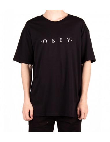 Obey Ανδρικό T-shirt Novel Premium Black