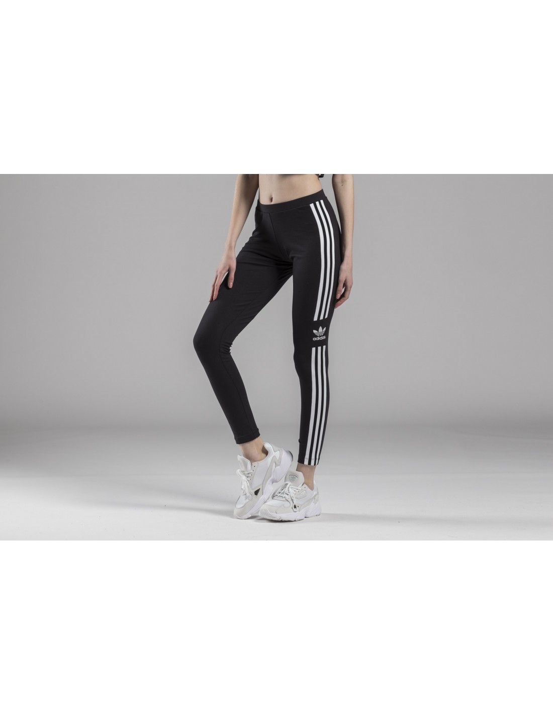 Adidas Originals Womens Trefoil Tight Black -DV2636