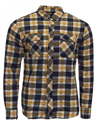 Emerson Ανδρικό Πουκάμισο Navy / Yellow EM60.80