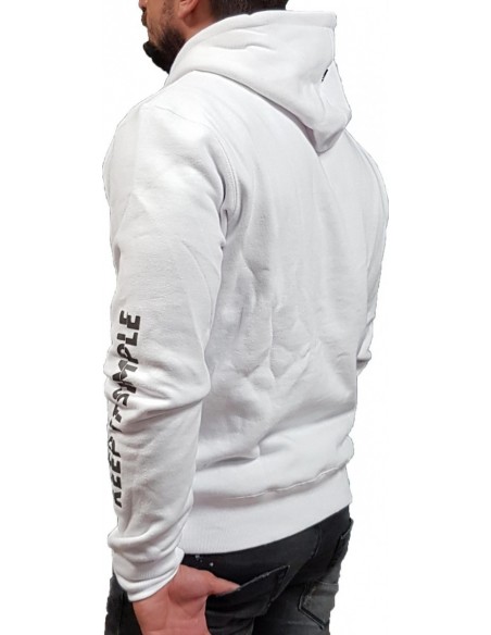 Emerson Ανδρικό Φούτερ Άσπρο  - EM20.84